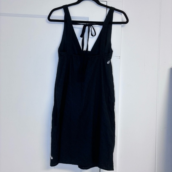 Volcom Low Cut Black Mini Dress XS - Picture 6 of 7